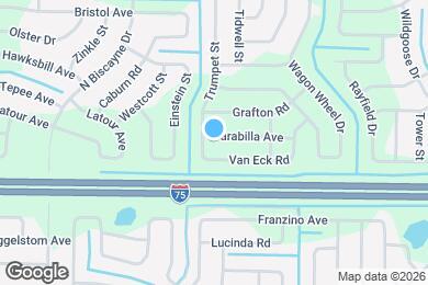 Map image of the property - 7887 Tarabilla Ave