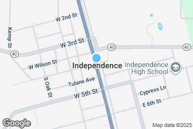 Map image of the property - 243 Martin Luther King Jr St