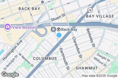 Map image of the property - 109 Dartmouth St