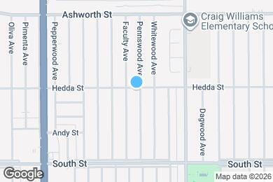 Map image of the property - 4814 Hedda St