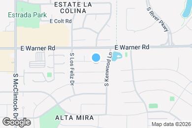 Map image of the property - 1949 E Calle De Arcos