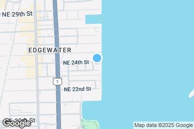 Map image of the property - 700 NE 24th St