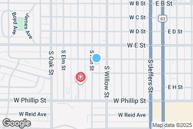Map image of the property - 605 S Ash St