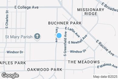 Map image of the property - 237 Tenny Ave