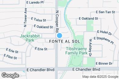 Map image of the property - 400 N Eucalyptus Pl