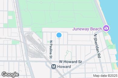 Map image of the property - 7726 N Marshfield Ave