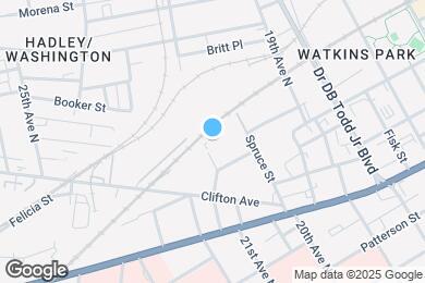 Map image of the property - 610 21st Ave N