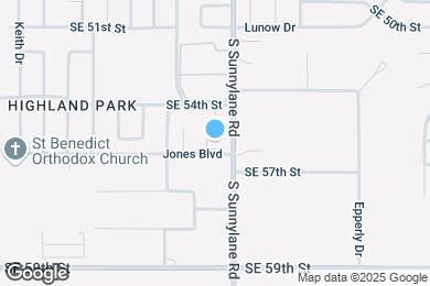 Map image of the property - 5531 S Sunnylane Rd