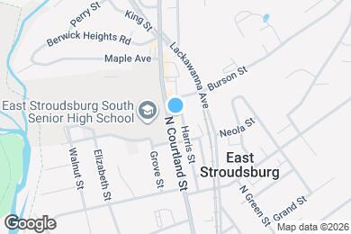 Map image of the property - 246 N Courtland St