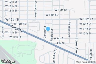 Map image of the property - 2008 Palafox St