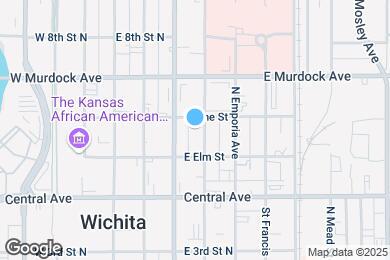 Map image of the property - 631 N Topeka St