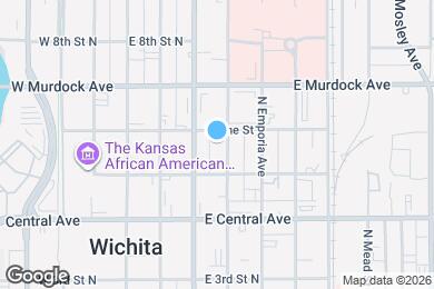 Map image of the property - 631 N Topeka