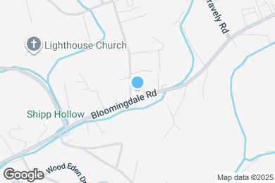 Map image of the property - 1204 Bloomingdale Pike