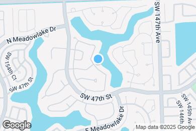 Map image of the property - 4541 SW 149th Ct