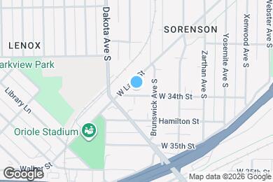 Map image of the property - 6220 W 34th St