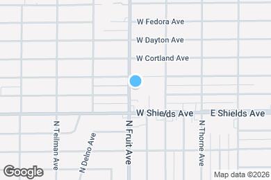 Map image of the property - 3334 N Fruit Ave