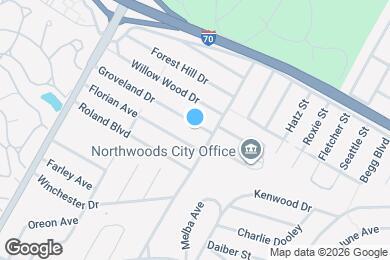 Map image of the property - 6910 Groveland Dr