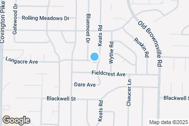 Map image of the property - 5313 Longacre Ave