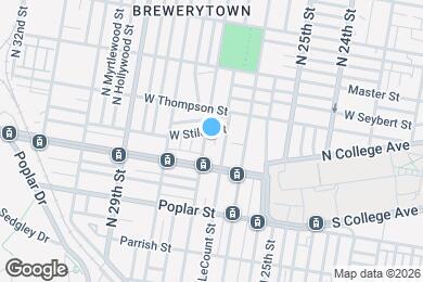 Map image of the property - 1235 N 27th St