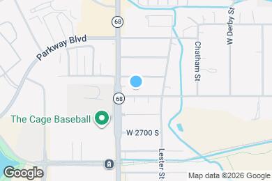 Map image of the property - 1660 Crystal Ave