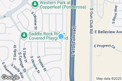 Map image of the property - 38849 E Belleview Pl