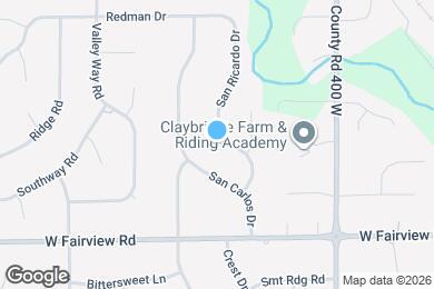 Map image of the property - 572 San Ricardo Dr