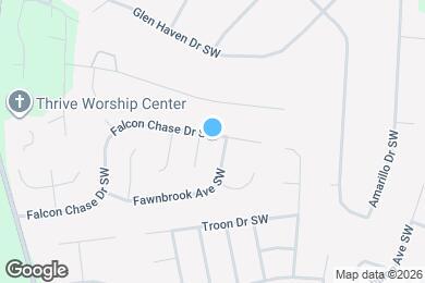 Map image of the property - 4685 Falcon Chase Dr SW