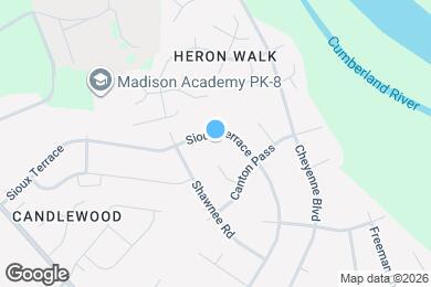 Map image of the property - 1212 Sioux Terrace