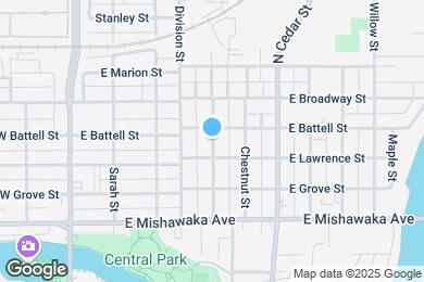 Map image of the property - 811 Locust St