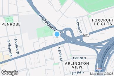 Map image of the property - 937 S Rolfe St