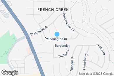 Map image of the property - 8922 Hetherington Dr