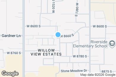 Map image of the property - 8674 S 1480 W