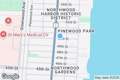 Map image of the property - 524 50th St