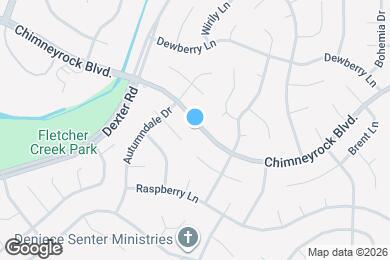 Map image of the property - 8821 Chimneyrock Blvd.