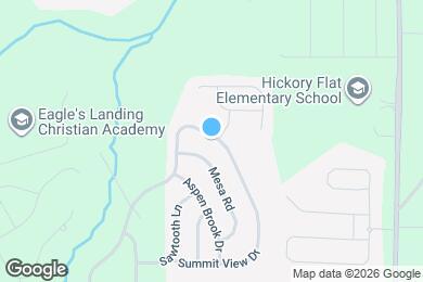 Map image of the property - 254 Summit View Dr
