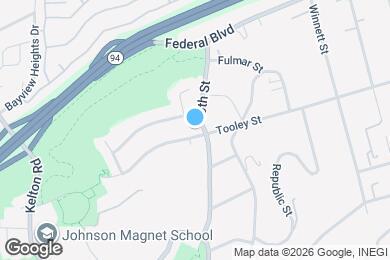 Map image of the property - 5980 Tooley St