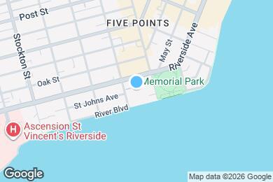 Map image of the property - 2054 Riverside