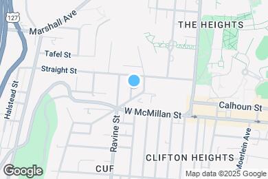 Map image of the property - 2540 Vestry Ave