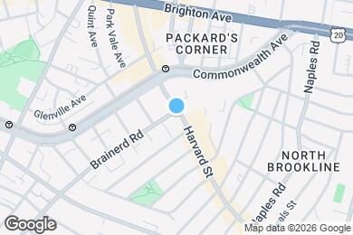 Map image of the property - 235 Harvard Ave