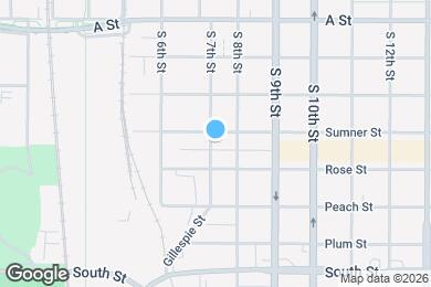 Map image of the property - 705 Sumner St
