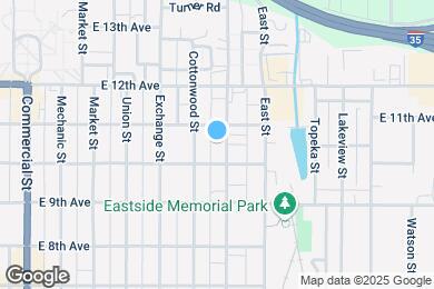 Map image of the property - 1013 Sylvan St