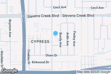 Map image of the property - 400 Cypress Ave