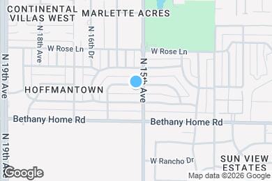 Map image of the property - 1507 W Berridge Ln