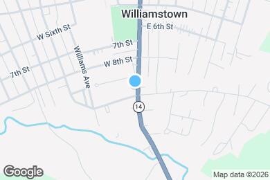 Map image of the property - 818 Highland Ave