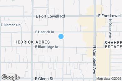 Map image of the property - 3033 N Cherry Ave