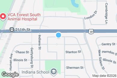 Map image of the property - 454 Springfield St