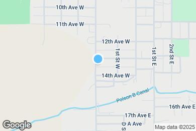 Map image of the property - 115 13th Ave W