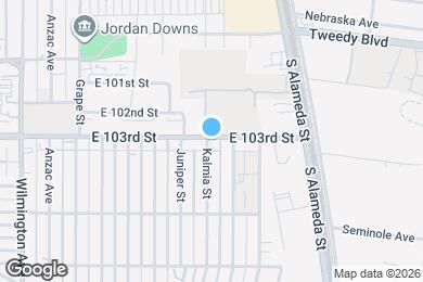 Map image of the property - 2252 E 103rd St