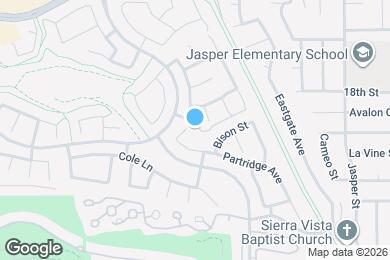 Map image of the property - 1530 Crestar Ct