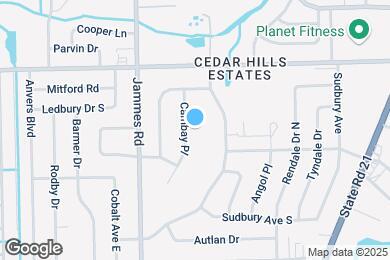 Map image of the property - 3807 Cambay Pl